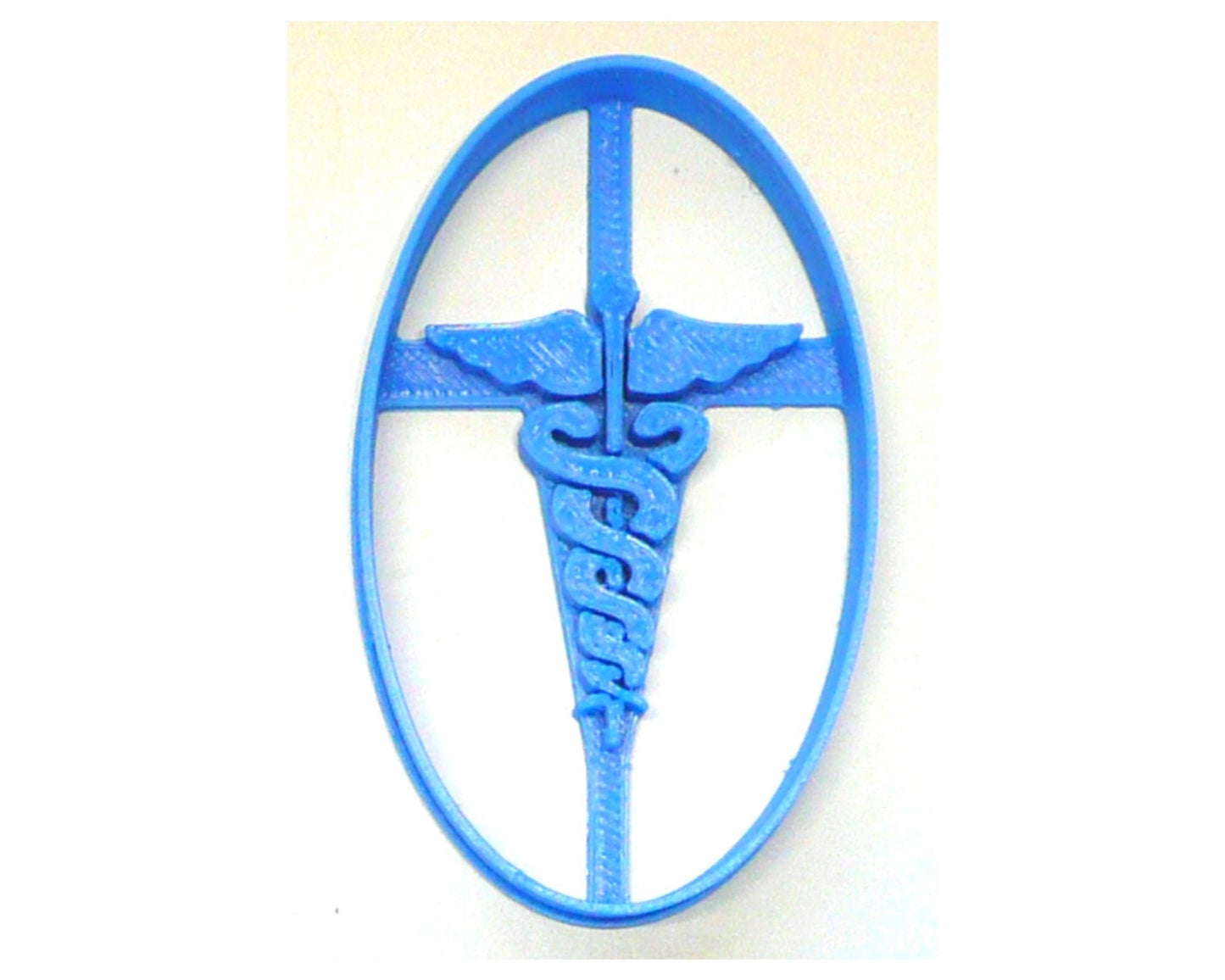 Medical Symbol Med Professional Healthcare Caduceus Cookie Cutter USA PR3788