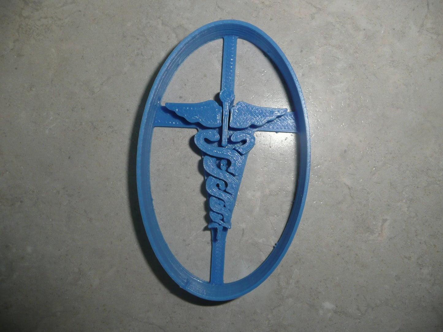 Medical Symbol Med Professional Healthcare Caduceus Cookie Cutter USA PR3788