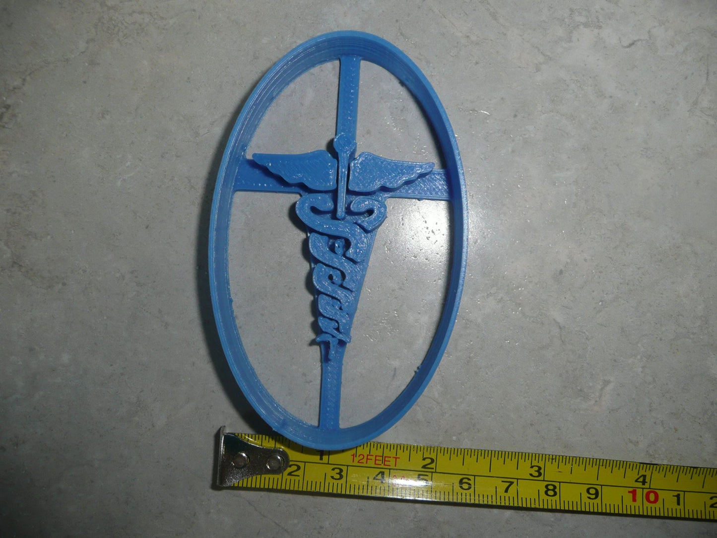 Medical Symbol Med Professional Healthcare Caduceus Cookie Cutter USA PR3788