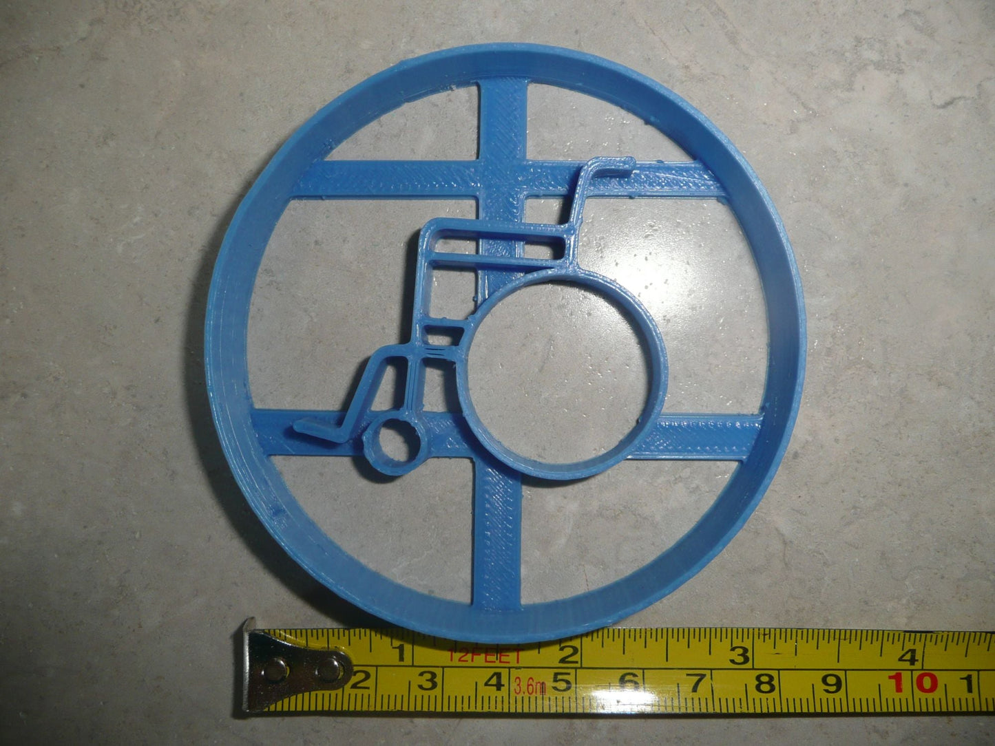 Wheelchair Medical Device Healing Healthcare Cookie Cutter USA PR3791