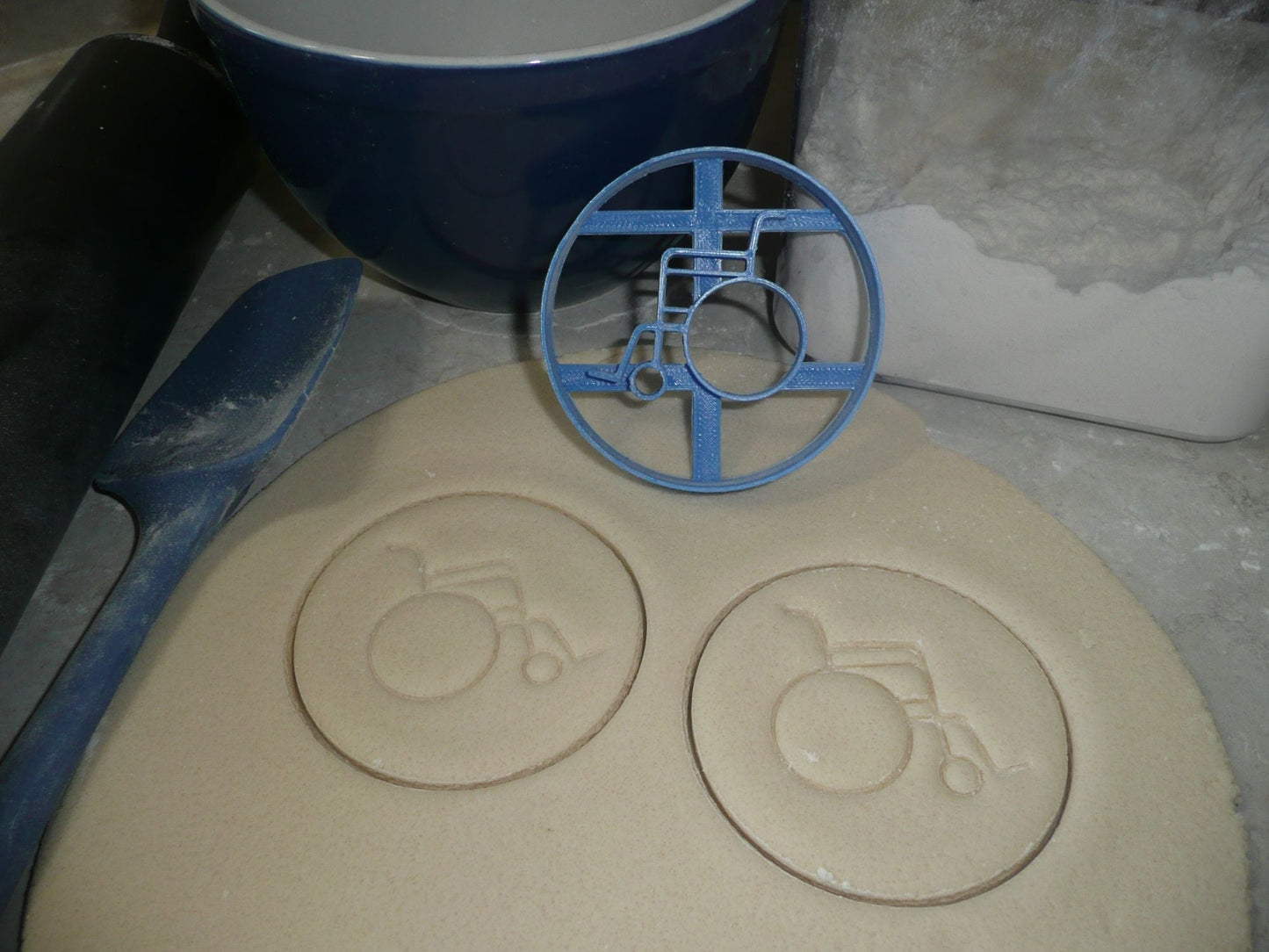 Wheelchair Medical Device Healing Healthcare Cookie Cutter USA PR3791