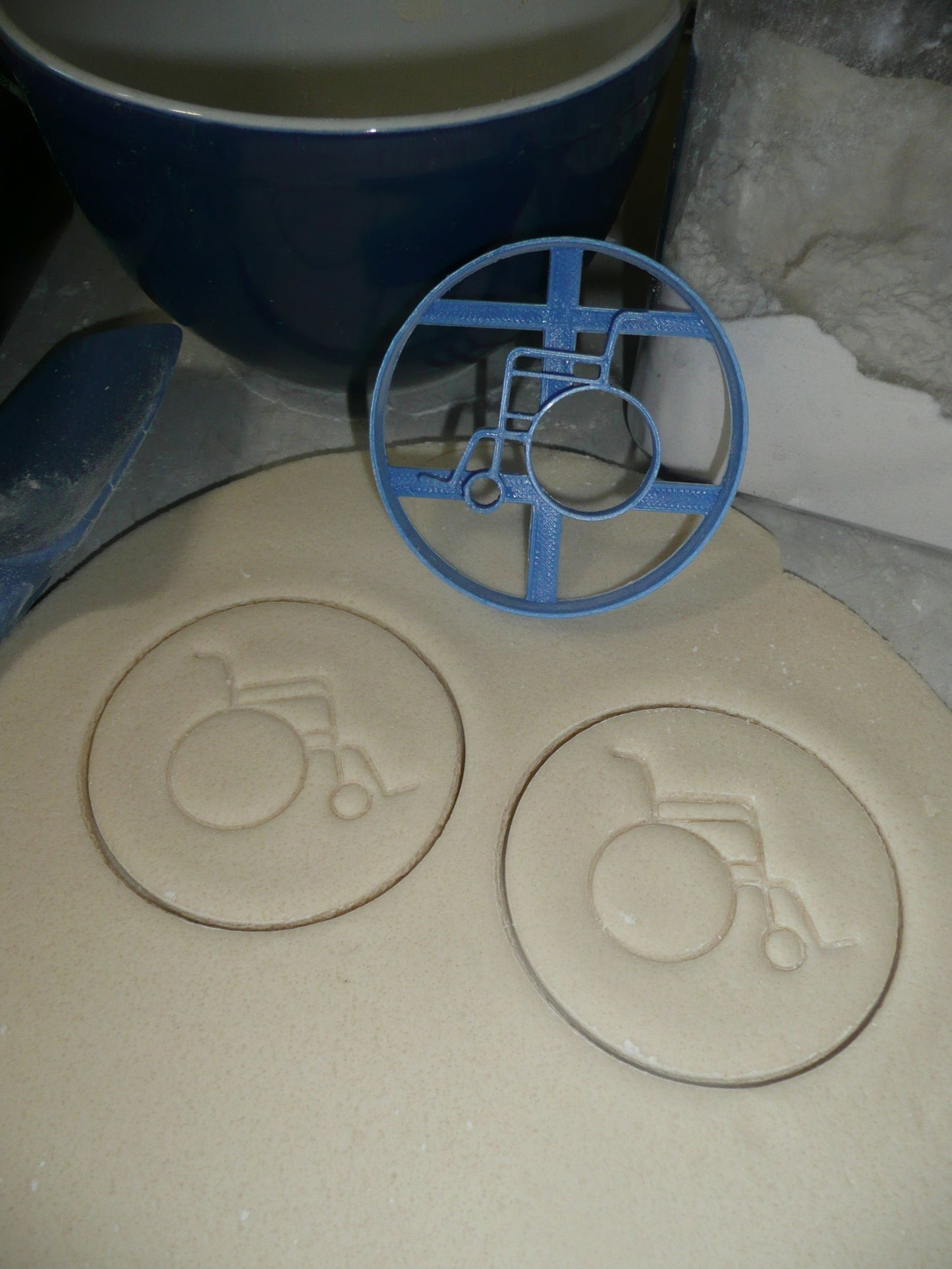 Wheelchair Medical Device Healing Healthcare Cookie Cutter USA PR3791