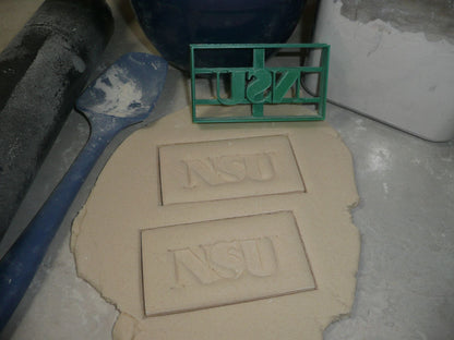 Norfolk State University NSU Spartans College Cookie Cutter USA PR3796