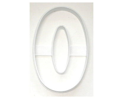Number Zero 0 Birthday Anniversary Large Size 4" Cookie Cutter USA PR3800