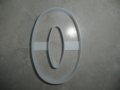 Number Zero 0 Birthday Anniversary Large Size 4" Cookie Cutter USA PR3800