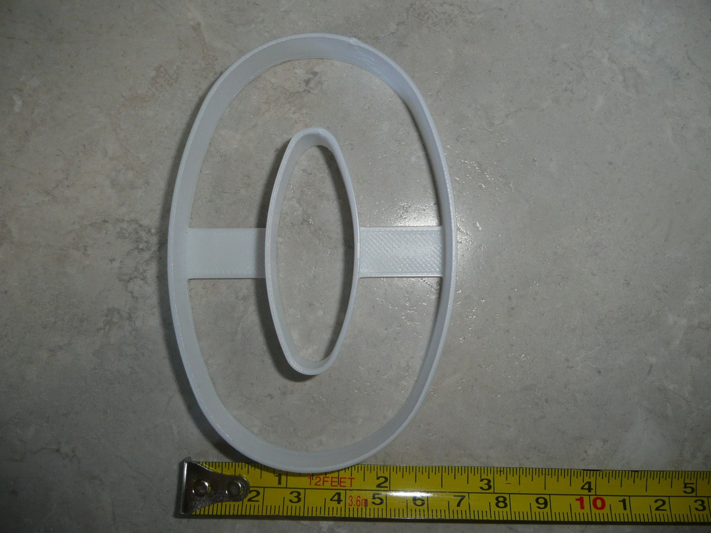 Number Zero 0 Birthday Anniversary Large Size 4" Cookie Cutter USA PR3800