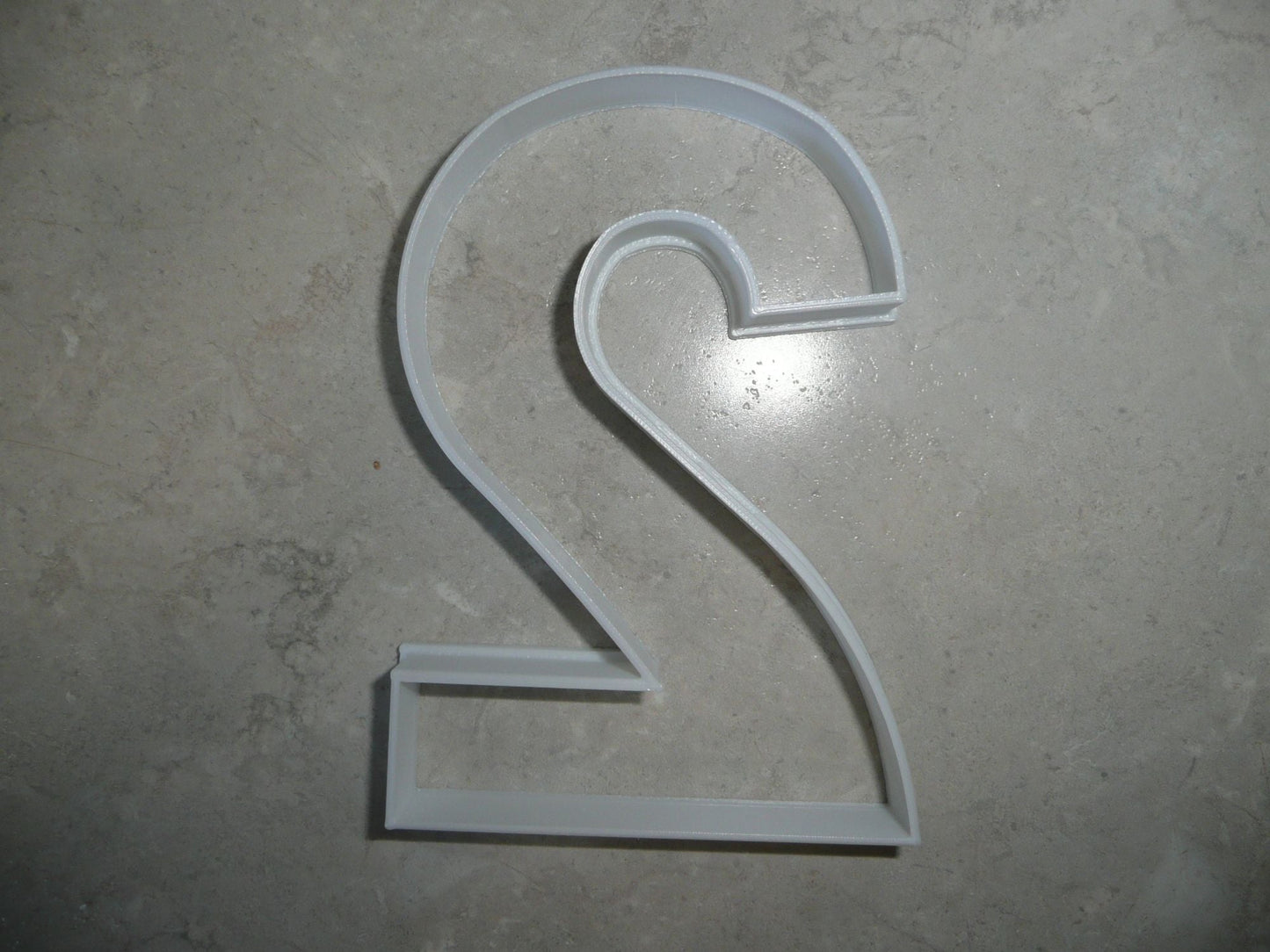 Number Two 2 Birthday Anniversary Large Size 4" Cookie Cutter USA PR3802