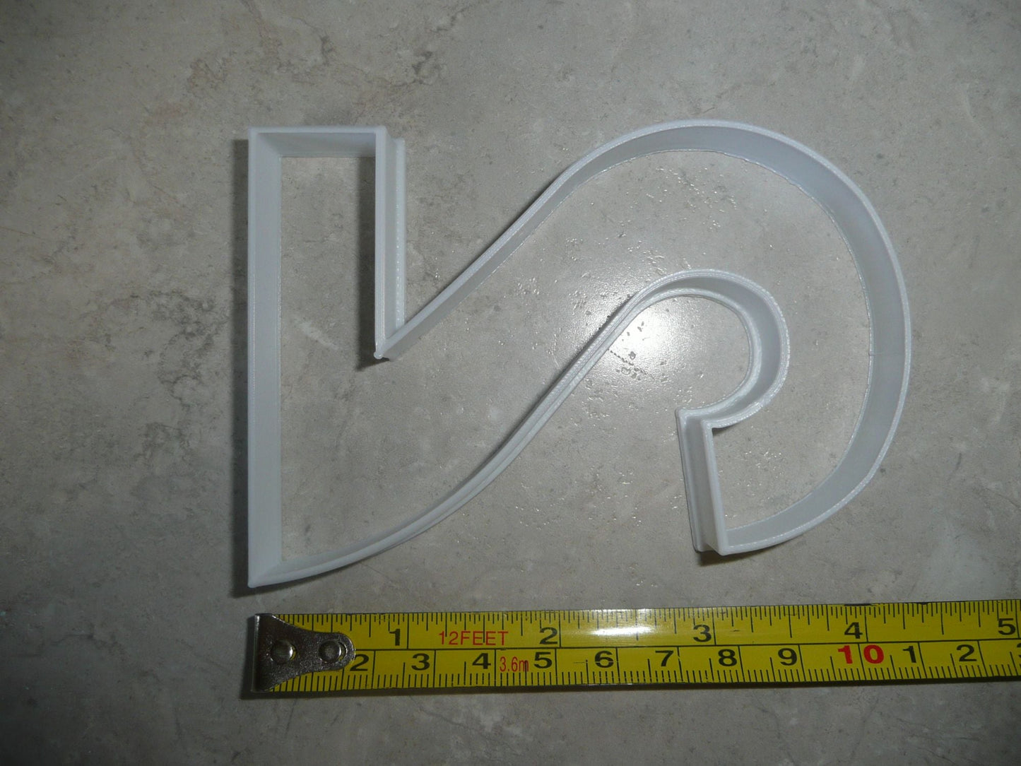 Number Two 2 Birthday Anniversary Large Size 4" Cookie Cutter USA PR3802