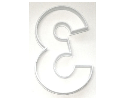 Number Three 3 Birthday Anniversary Large Size 4" Cookie Cutter USA PR3803