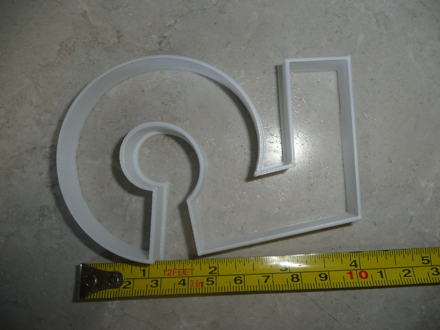 Number Five 5 Birthday Anniversary Large Size 4" Cookie Cutter USA PR3805