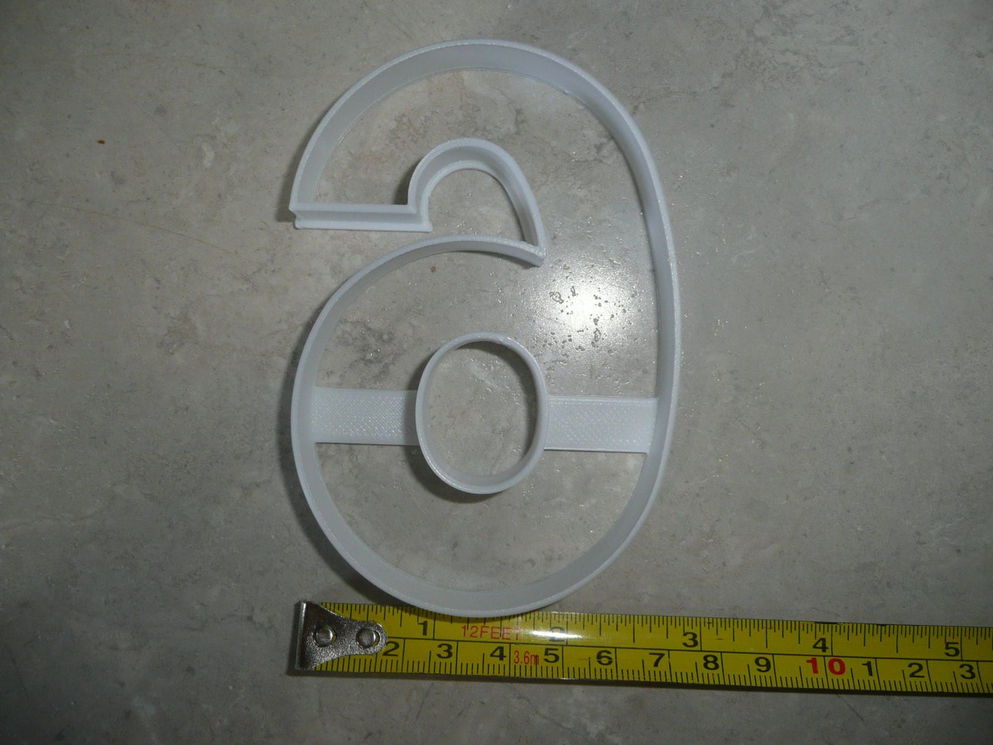 Number Six 6 Or Nine 9 Birthday Large Size 4" Cookie Cutter USA PR3806