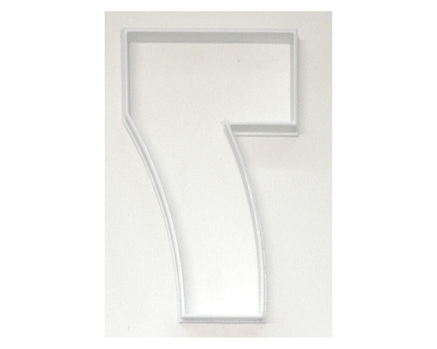 Number Seven 7 Birthday Anniversary Large Size 4" Cookie Cutter USA PR3807