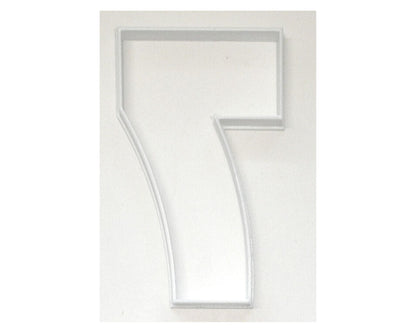 Number Seven 7 Birthday Anniversary Large Size 4" Cookie Cutter USA PR3807