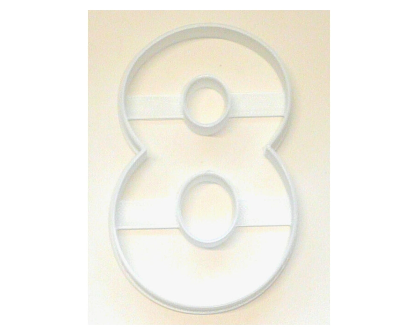 Number Eight 8 Birthday Anniversary Large Size 4" Cookie Cutter USA PR3808
