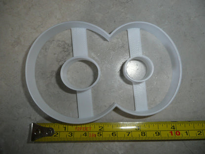 Number Eight 8 Birthday Anniversary Large Size 4" Cookie Cutter USA PR3808