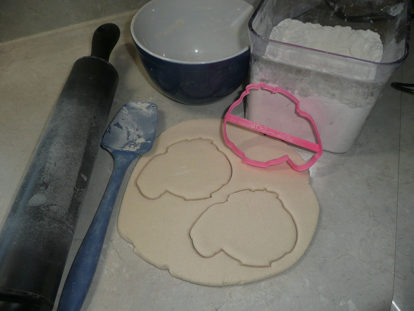 Skye Face Outline Paw Patrol Rescue Dog Cookie Cutter USA PR3821