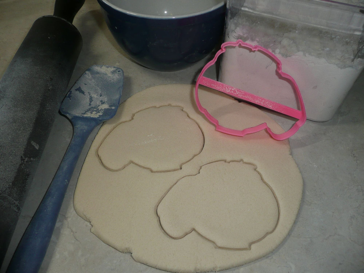 Skye Face Outline Paw Patrol Rescue Dog Cookie Cutter USA PR3821