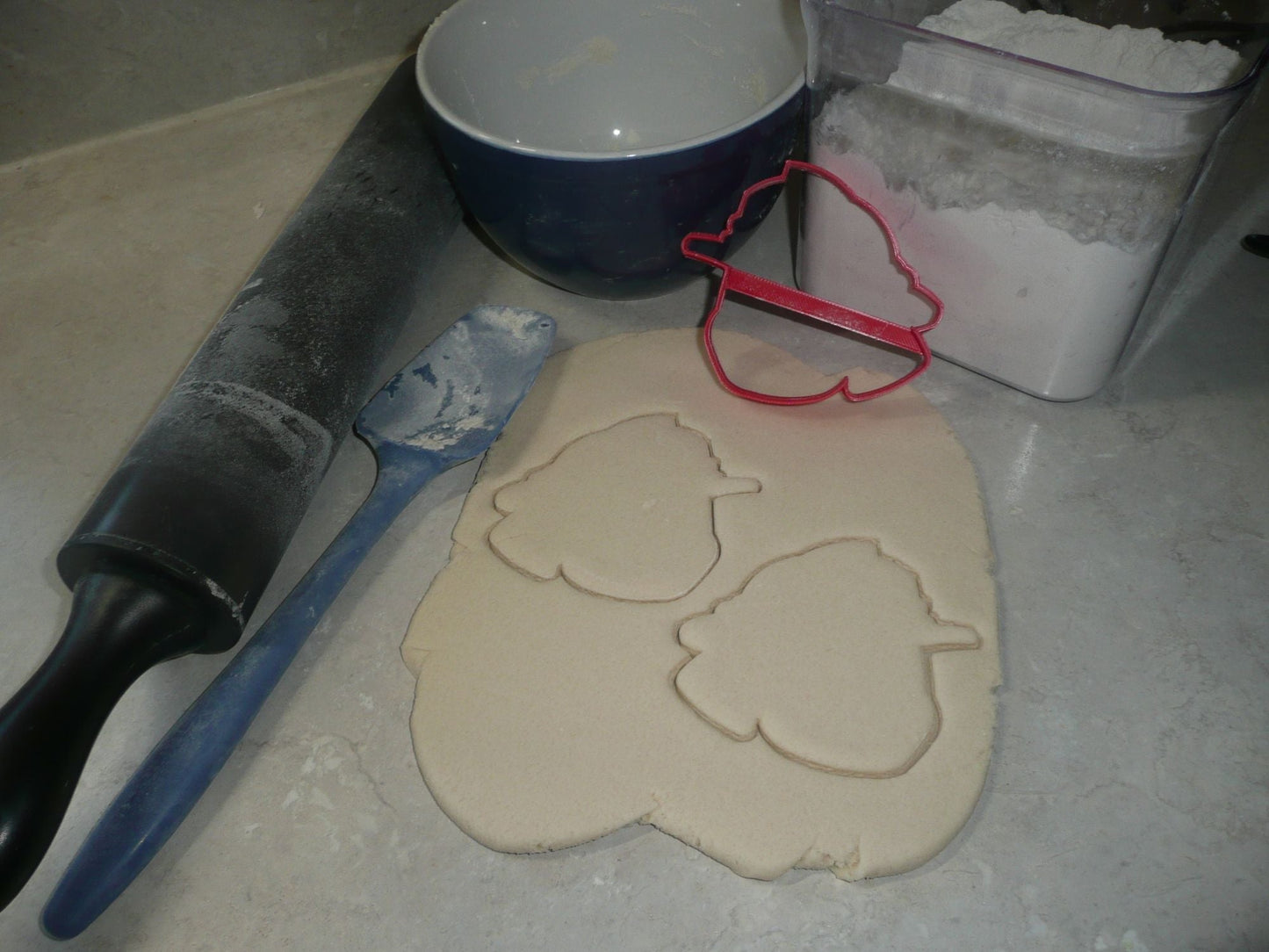 Marshall Face Outline Paw Patrol Rescue Dog Cookie Cutter USA PR3822