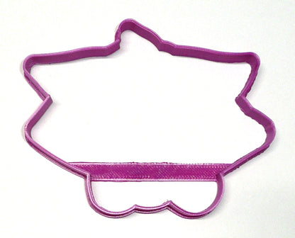 Hissy Face Outline Puppy Dog Pals Cartoon Cookie Cutter USA PR3827