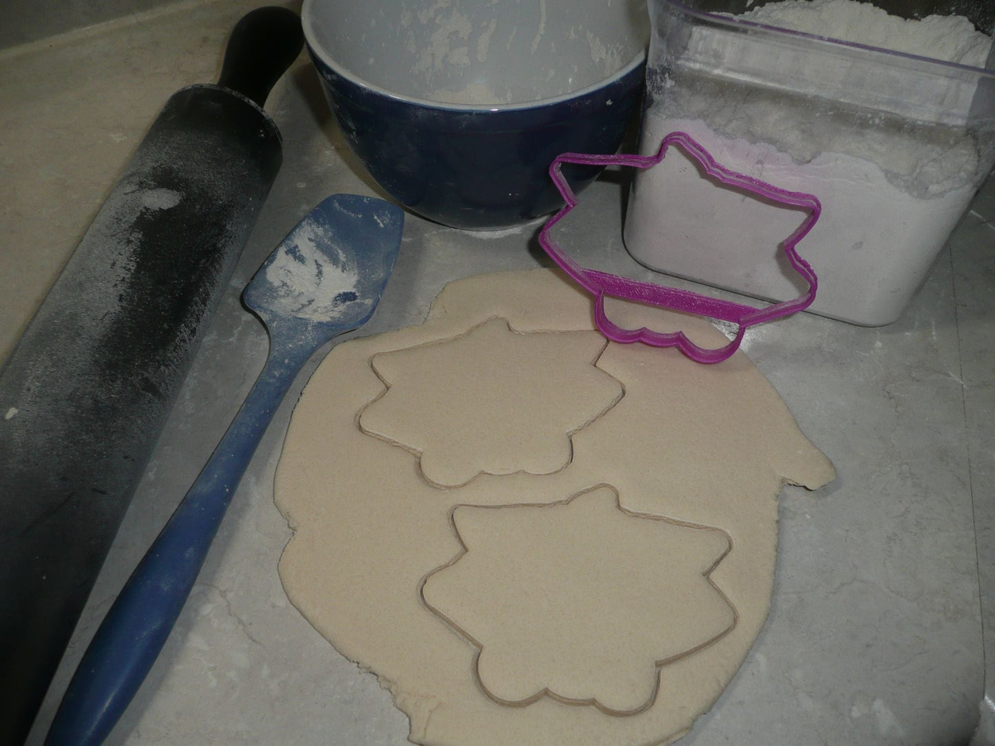 Hissy Face Outline Puppy Dog Pals Cartoon Cookie Cutter USA PR3827