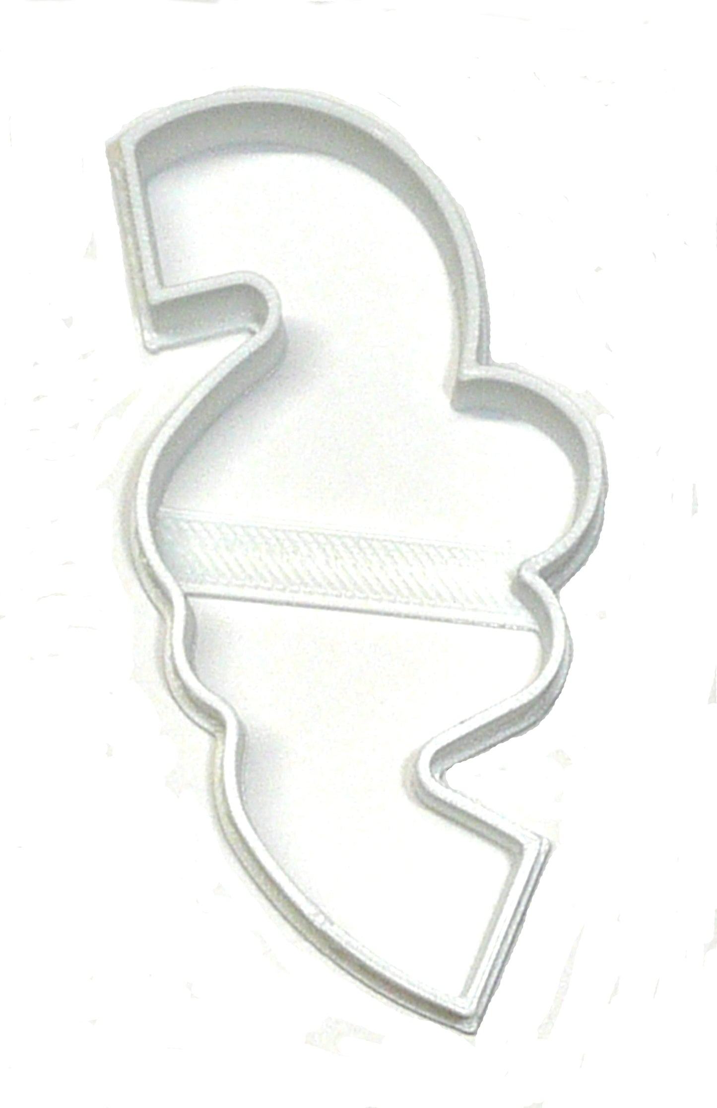 Confetti Swirl Streamer Outline Birthday Wedding Cookie Cutter USA PR3829