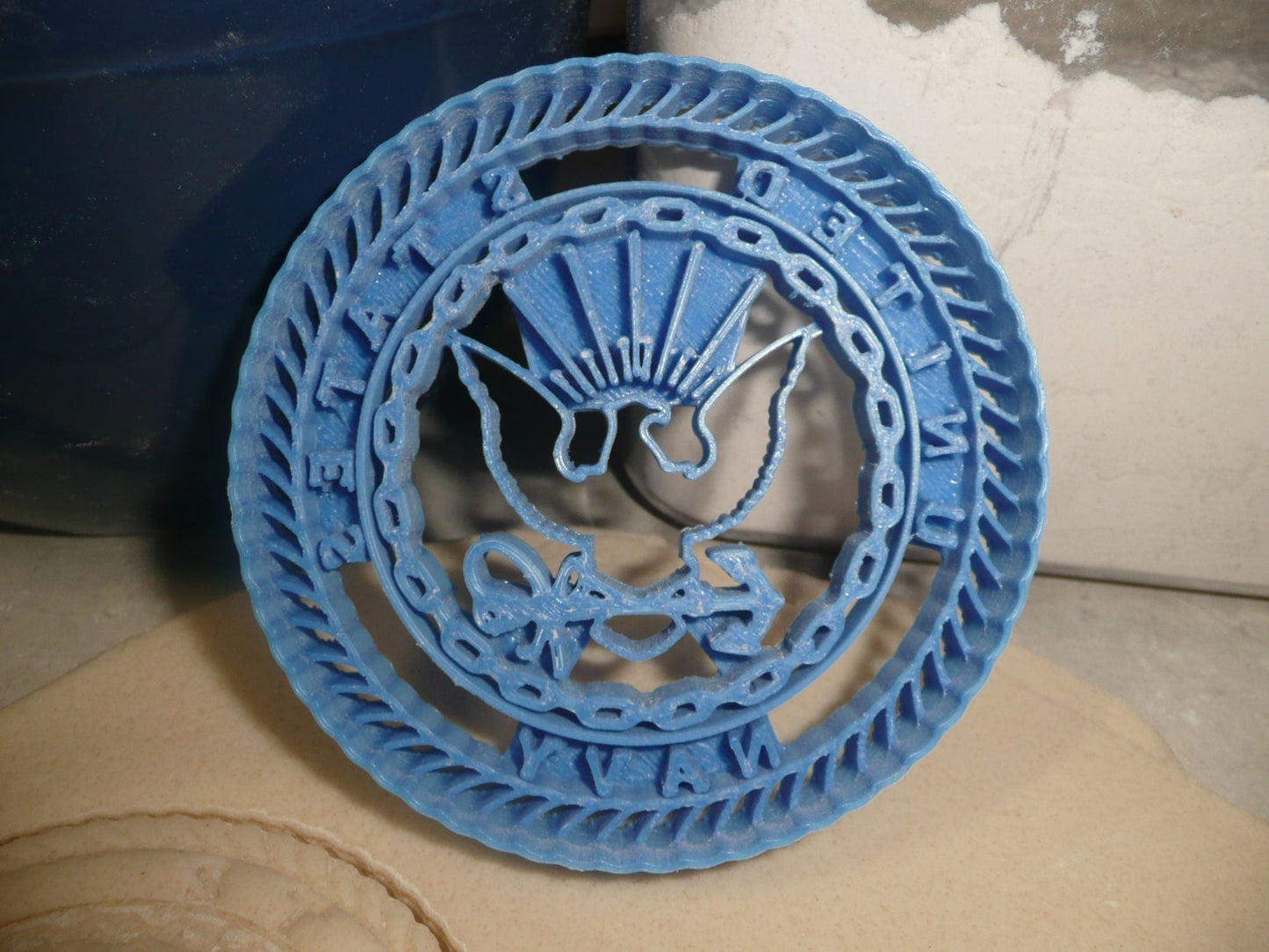 United States Navy With Words US Military Cookie Cutter USA PR3836