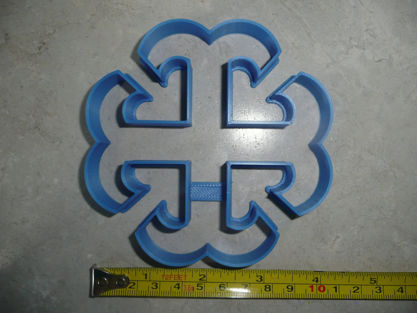 French Cross Outline 4.25 Inch Sacred Religious Symbol Cookie Cutter USA PR3838