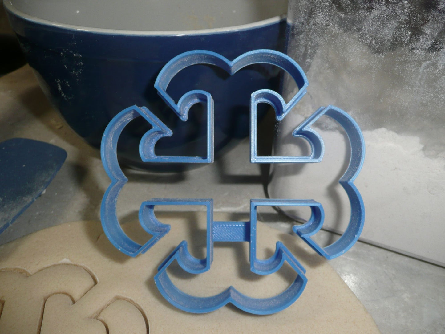 French Cross Outline 4.25 Inch Sacred Religious Symbol Cookie Cutter USA PR3838