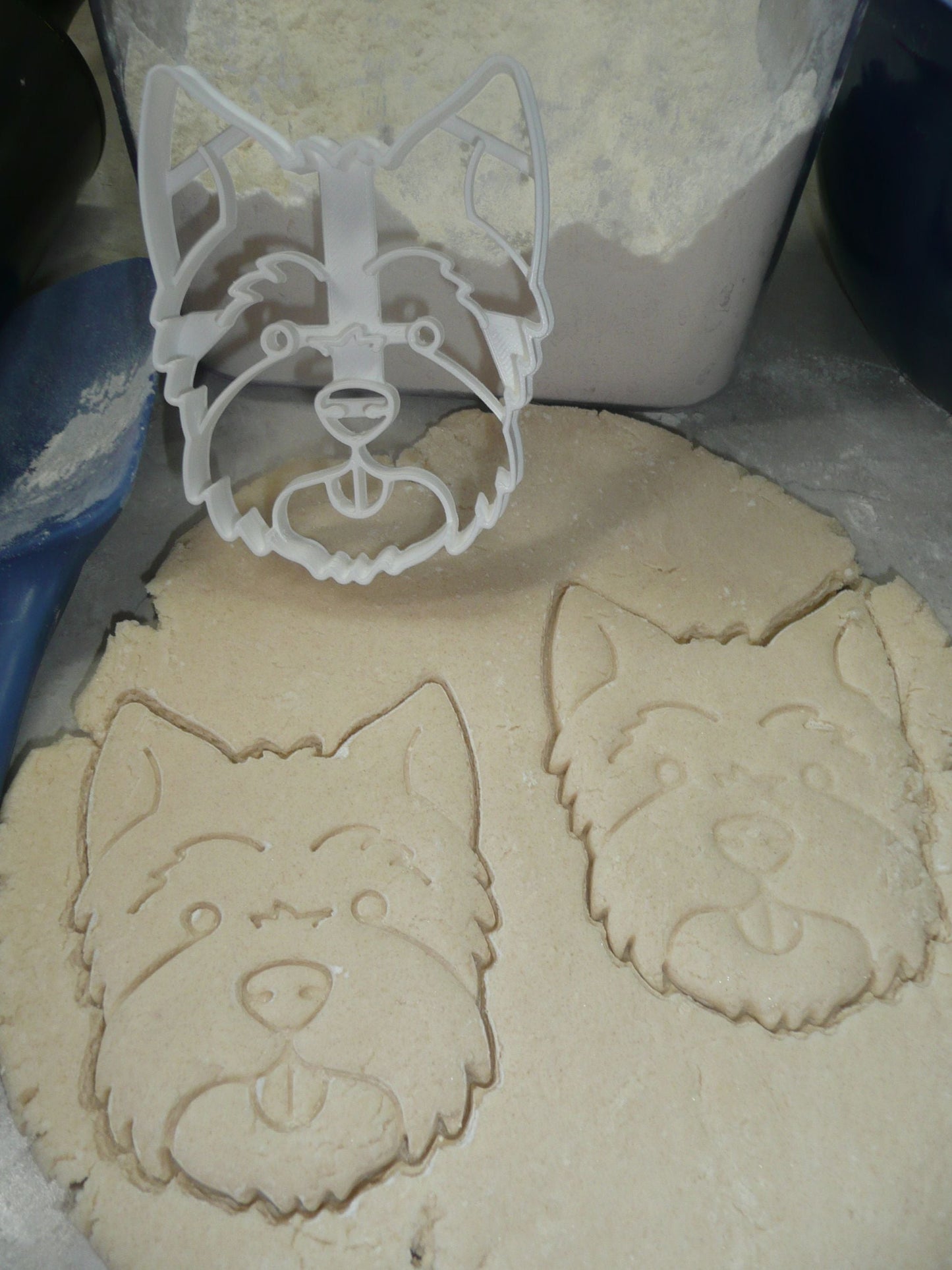 Westie Dog Face Detailed West Highland White Terrier Cookie Cutter USA PR3840