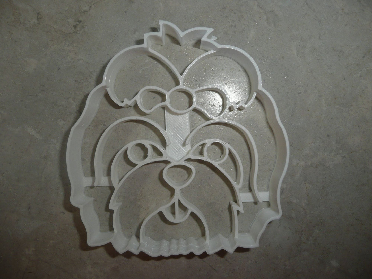 Shih Tzu Dog Face Detailed Small Toy Breed Cookie Cutter USA PR3841