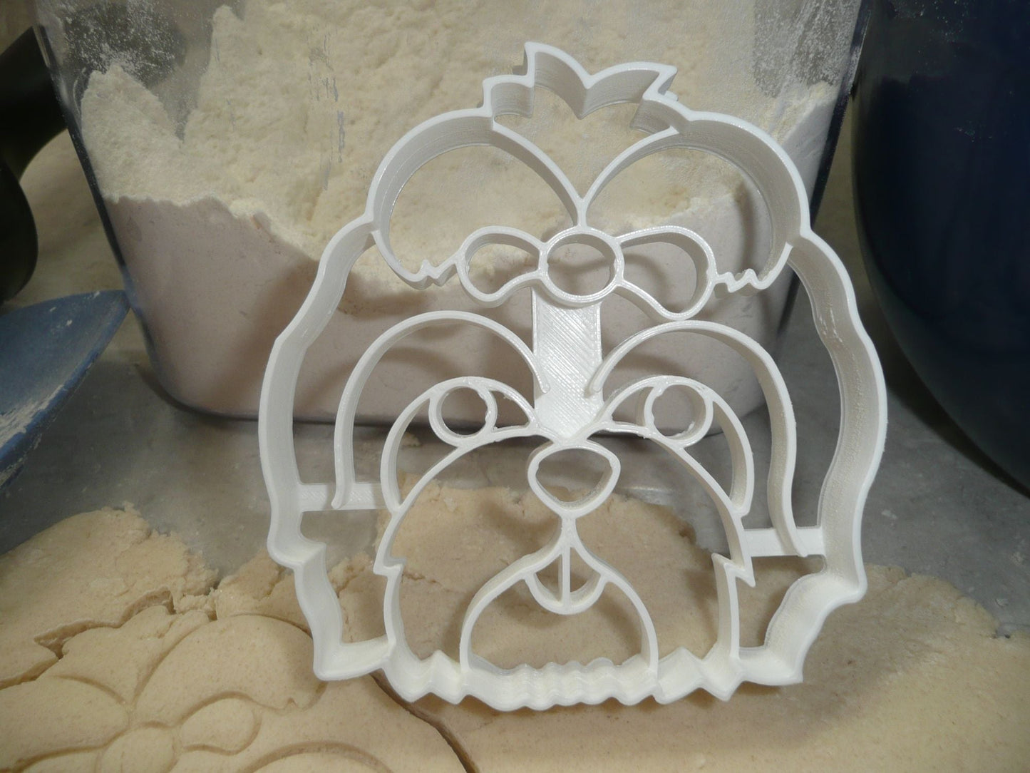 Shih Tzu Dog Face Detailed Small Toy Breed Cookie Cutter USA PR3841