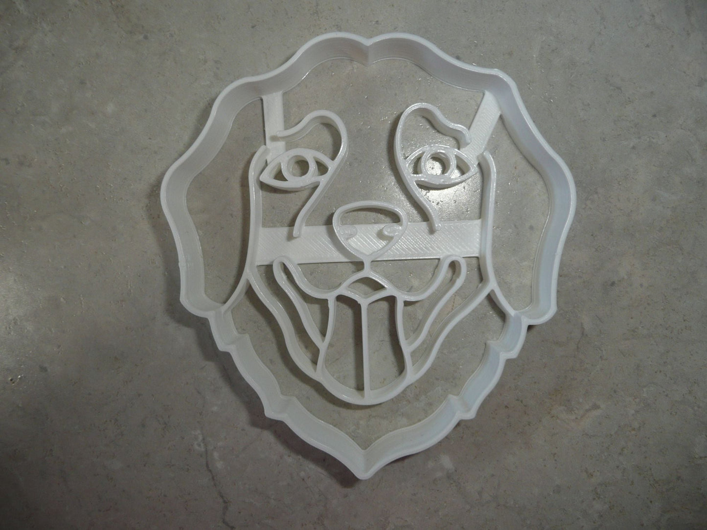 Labrador Retriever Dog Face Detailed Working Breed Cookie Cutter USA PR3845