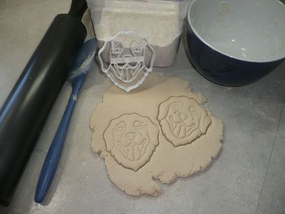 Labrador Retriever Dog Face Detailed Working Breed Cookie Cutter USA PR3845