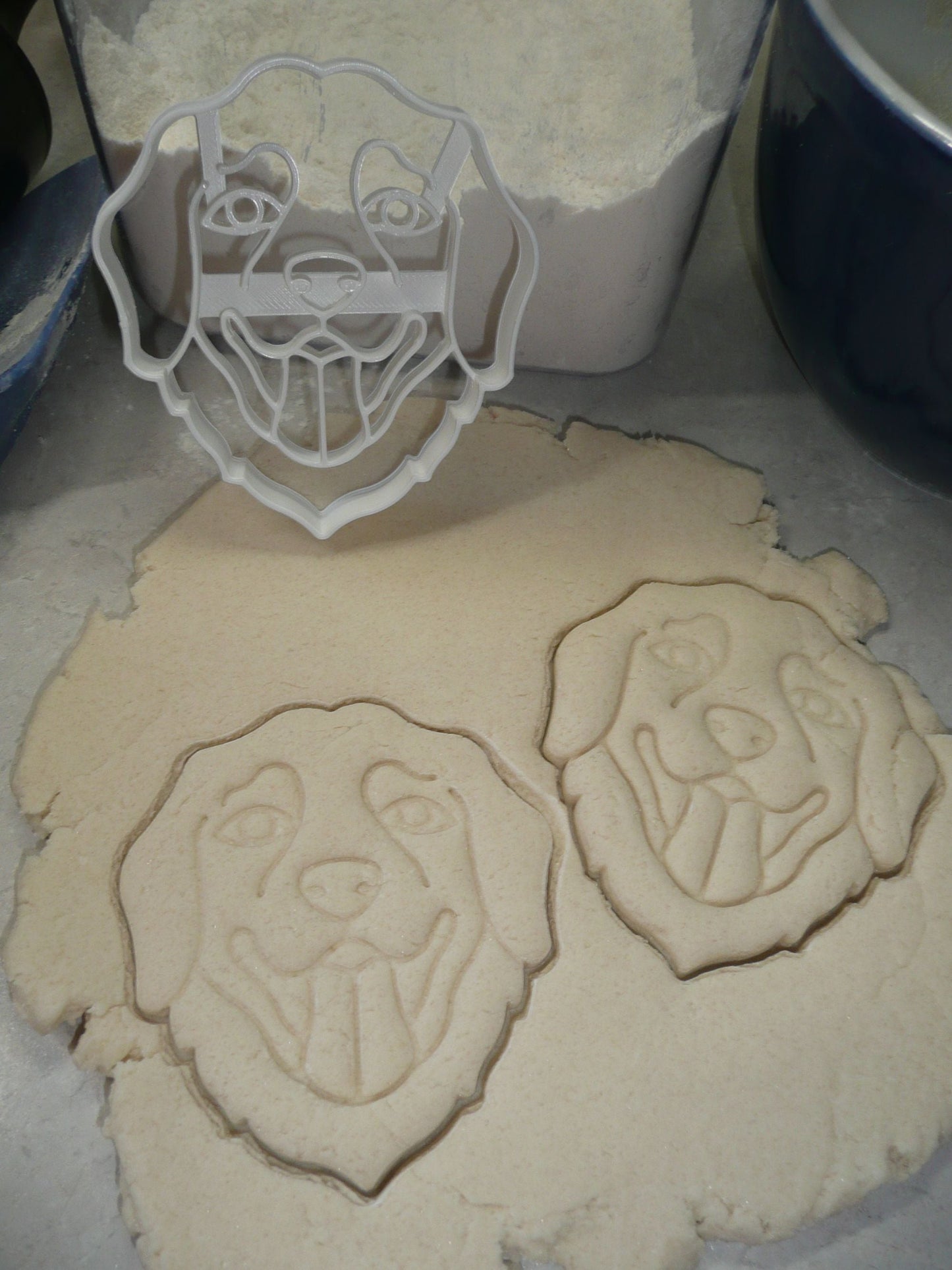 Labrador Retriever Dog Face Detailed Working Breed Cookie Cutter USA PR3845