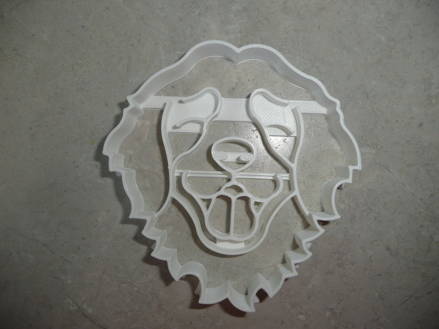 Golden Retriever Dog Face Detailed Friendly Breed Cookie Cutter USA PR3852