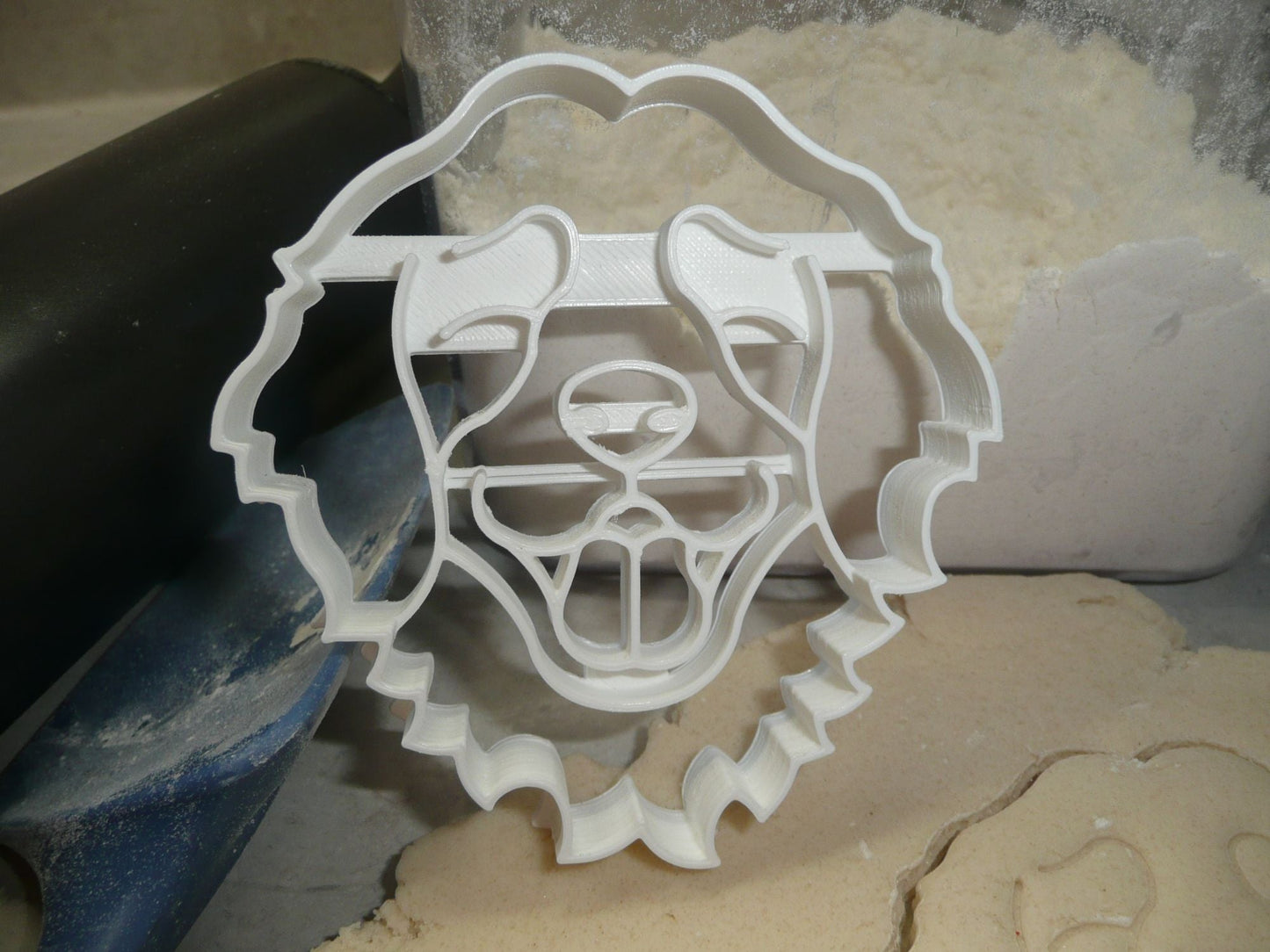 Golden Retriever Dog Face Detailed Friendly Breed Cookie Cutter USA PR3852