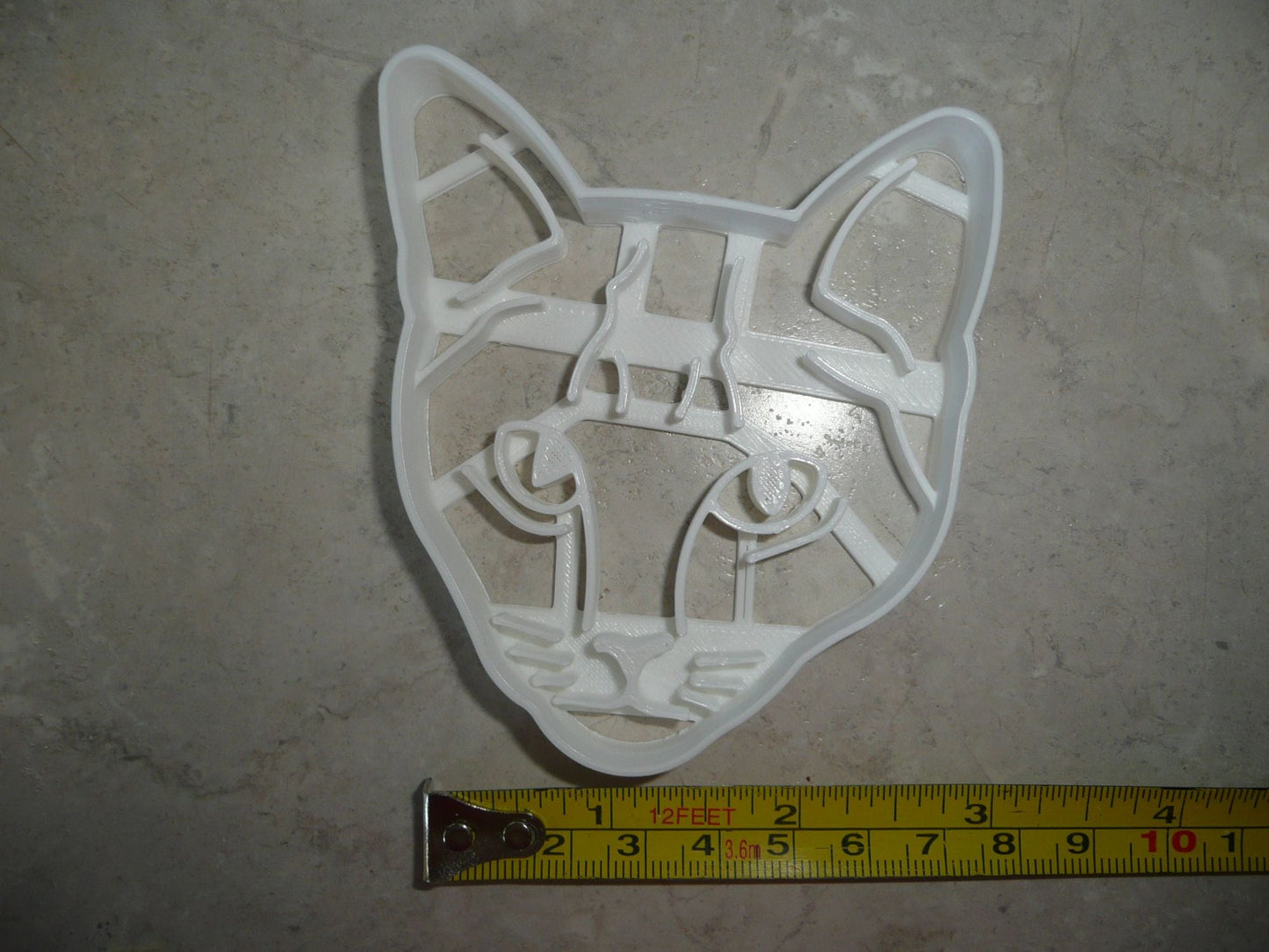Cat Face Detailed Feline Kitty Kitten Cookie Cutter USA PR3855