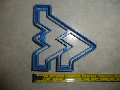 West Virginia University WVU WV Letters Cookie Cutter USA PR3884