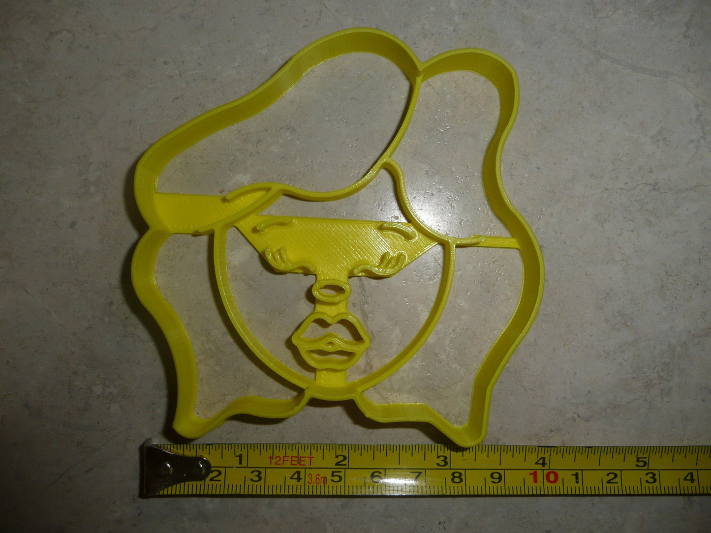 Detailed Sarah Face Hocus Pocus Halloween Movie Cookie Cutter USA PR3885