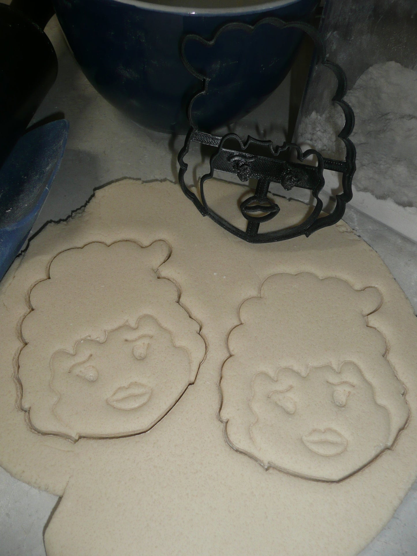 Detailed Mary Face Hocus Pocus Halloween Movie Cookie Cutter USA PR3887