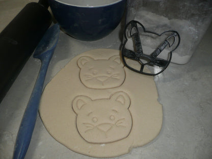 Binx Black Cat Face Hocus Pocus Halloween Movie Cookie Cutter USA PR3888