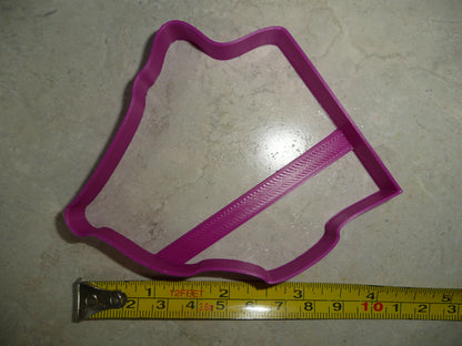 Aguada Puerto Rico Municipality Outline Cookie Cutter Made In USA PR3893