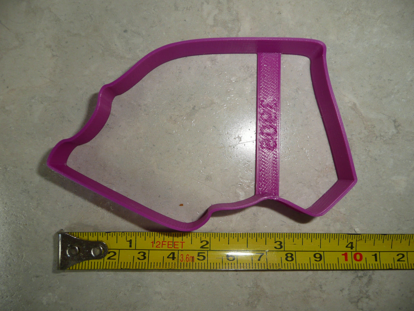 Moca Puerto Rico Municipality Outline Cookie Cutter Made In USA PR3906