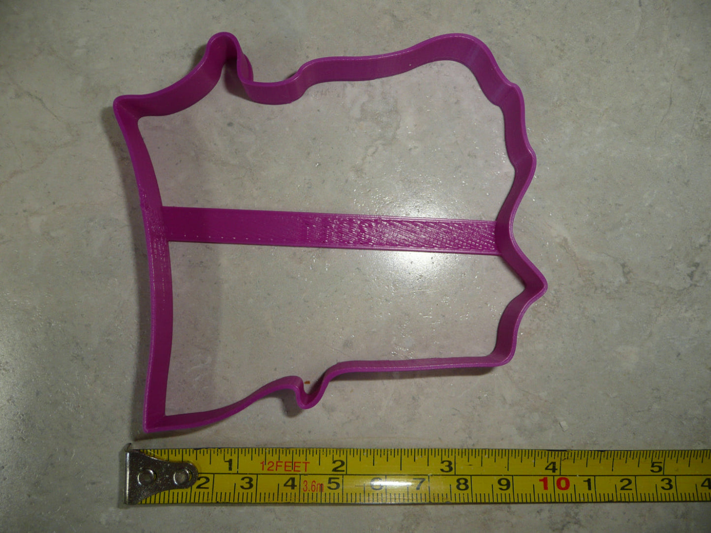 San Sebastian Puerto Rico Municipality Outline Cookie Cutter Made In USA PR3911