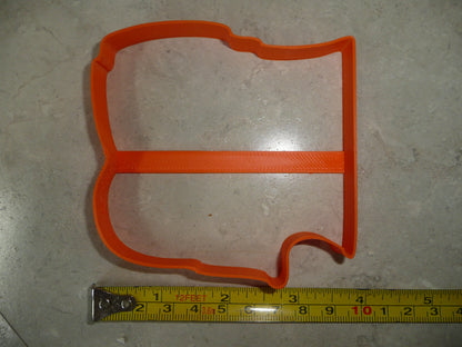 Arecibo Puerto Rico Municipality Outline Cookie Cutter Made In USA PR3914