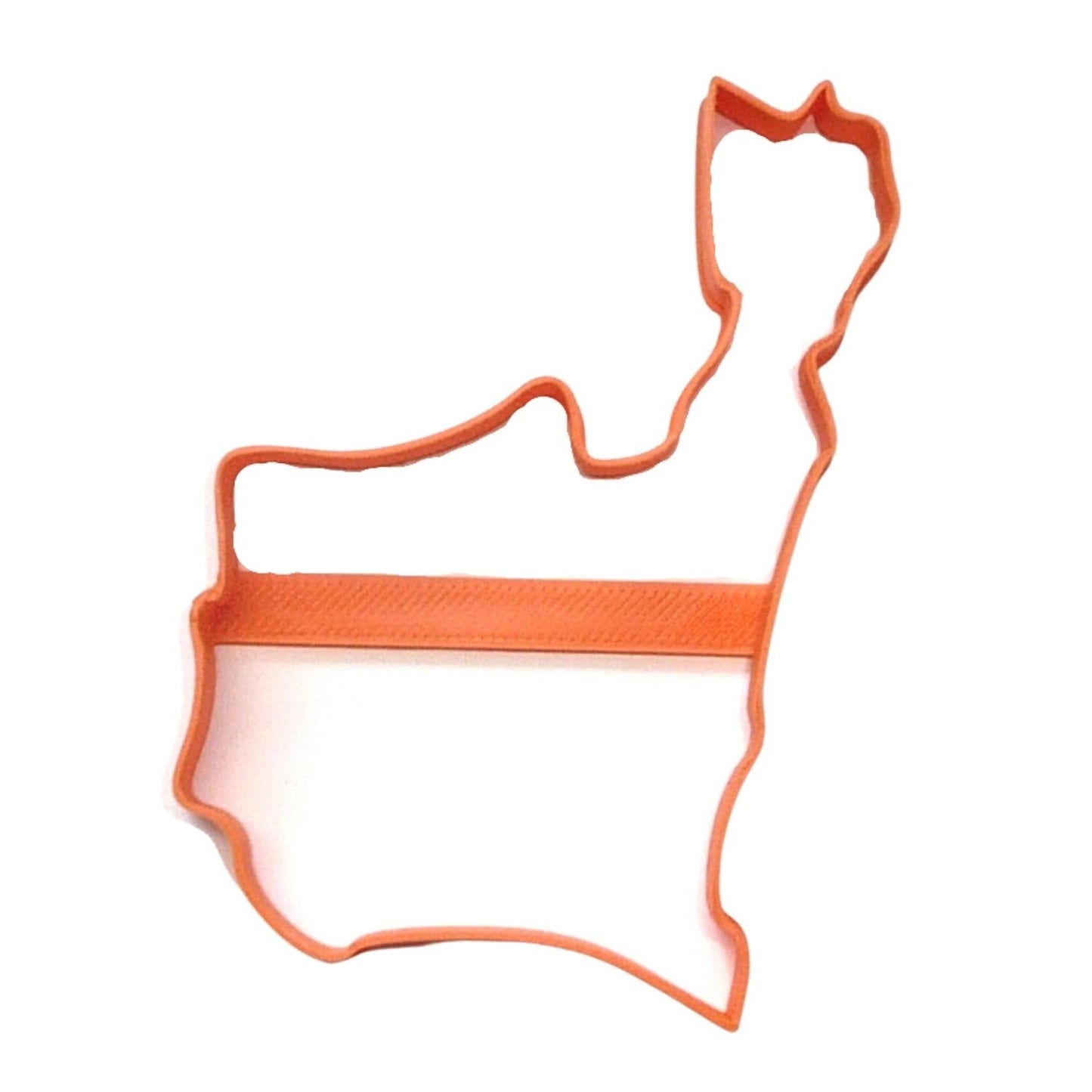 Juana Diaz Puerto Rico Municipality Outline Cookie Cutter Made In USA PR3921