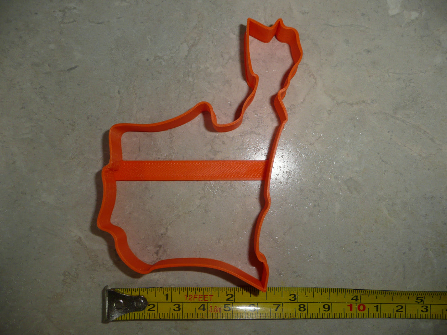 Juana Diaz Puerto Rico Municipality Outline Cookie Cutter Made In USA PR3921