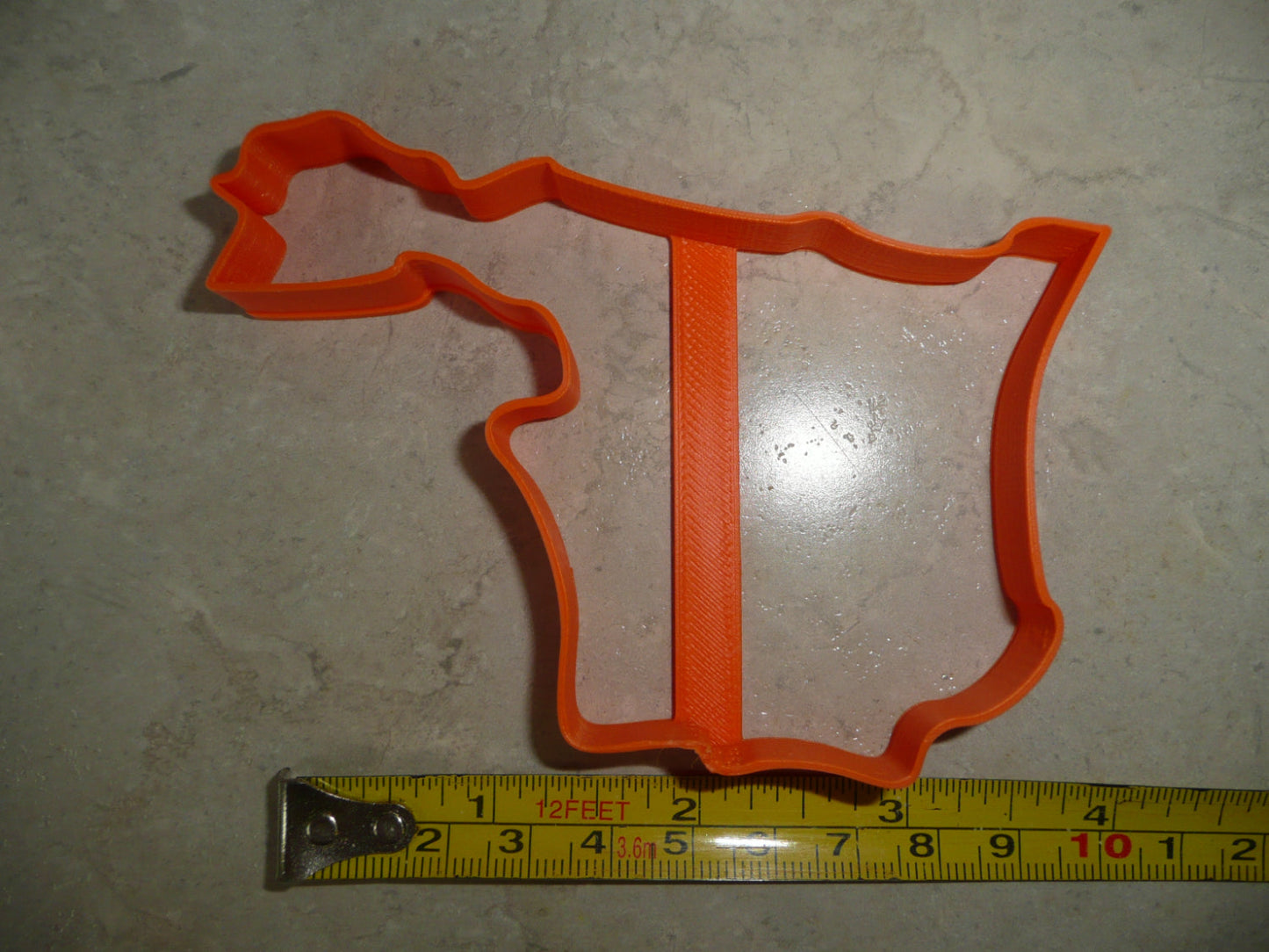 Juana Diaz Puerto Rico Municipality Outline Cookie Cutter Made In USA PR3921