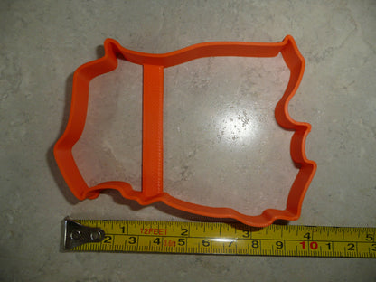 Ponce Puerto Rico Municipality Outline Cookie Cutter Made In USA PR3926