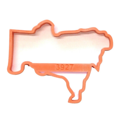 Utuado Puerto Rico Municipality Outline Cookie Cutter Made In USA PR3927